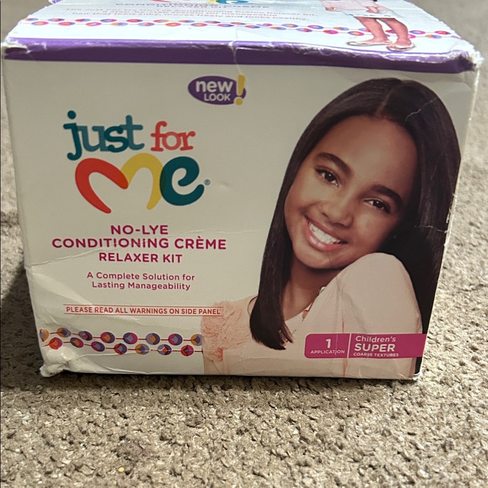 Just For Me No-Lye Relaxer Kit
